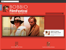 Tablet Screenshot of bobbiofilmfestival.it